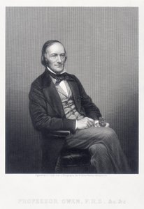 Sir Richard Owen, zoologiste anglais, vers 1860 - Daniel John Pound