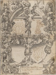 Design pour une fenêtre de mariage avec les saisons Printemps et été