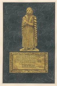 Plaque de laiton pour Francis Awsiter et Richard Awsiter - Daniel Lysons