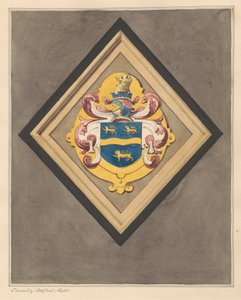 Blason dans le chœur de l