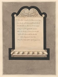 Mémorial à Edmund Scofield et sa femme Ann de l