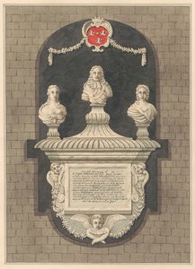 Mémorial à Sir John Benett et ses épouses Elizabeth et Bridget de l