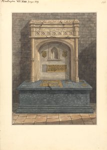 Tombe de Gregory Lovell et de sa femme Anne, église de Harlington
