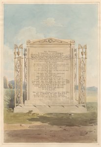 Tombe de Philip James de Loutherbourg, du cimetière de Chiswick