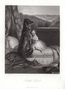 Gelert fidèle - Daniel Maclise