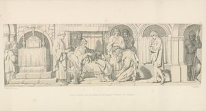 Harold, revenu de Normandie, se présente à Édouard le Confesseur - Daniel Maclise