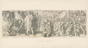 Hommage rendu à la bannière consacrée - Daniel Maclise