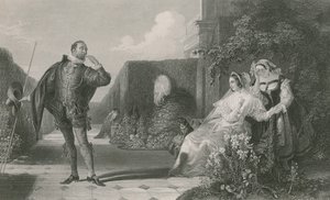 Malvolio, La Nuit des rois - Daniel Maclise