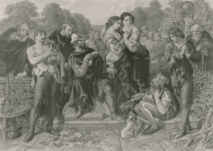 Orlando et le lutteur, Comme il vous plaira - Daniel Maclise