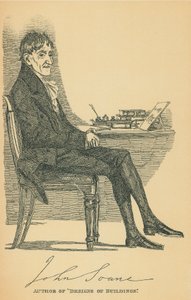 Sir John Soane - Daniel Maclise