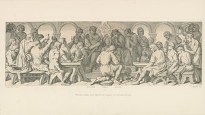 Guillaume confère à Harold la dignité de chevalier normand - Daniel Maclise