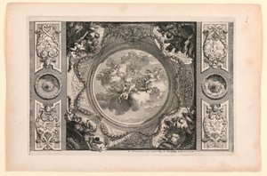 Planche dans Nouveaux livres de peintures de salles et d