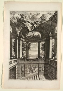 Planche dans Nouveaux livres de peintures de salles et d’escaliers - Daniel Marot