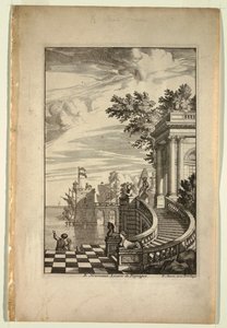 Page de Titre, Nouveaux Livre de Paysages - Daniel Marot