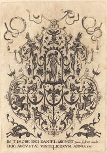 Page de titre : Grand pendentif, Vénus et Amour au centre - Daniel Mignot