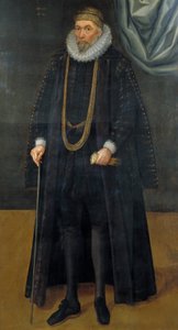 Sir John Garrard, maire en 1601, 1618 - Daniel Mytens
