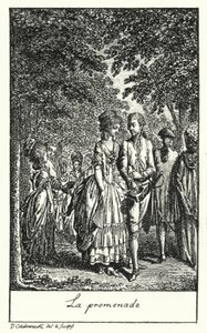 Marche (gravure) - Daniel Nikolaus (after) Chodowiecki