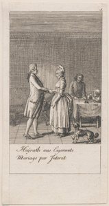 Motifs de mariage et leurs conséquences. Bl. 5 - Daniel Nikolaus Chodowiecki