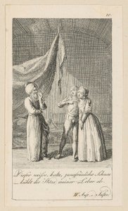 Feuille 10 pour « La Tempête » de Shakespeare - Daniel Nikolaus Chodowiecki