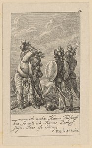 Planche 12 pour le « Roi Henri IV » de Shakespeare - Daniel Nikolaus Chodowiecki