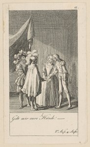 Planche 12 pour « La Tempête » de Shakespeare - Daniel Nikolaus Chodowiecki