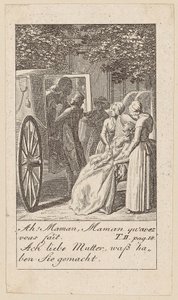 Planche 6 pour « Karoline von Lichtfield » - Daniel Nikolaus Chodowiecki