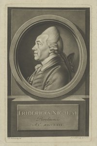 Christoph Friedrich Nicolai 1733-1811, 1780 - Daniel Nikolaus Chodowiecki