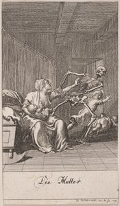 "La mère" - Daniel Nikolaus Chodowiecki