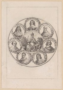 Germania avec les portraits de l
