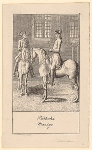 Manège - Daniel Nikolaus Chodowiecki
