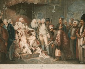 Le roi George III recevant l