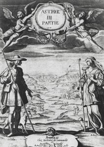 Astrée et Céladon, illustration de 