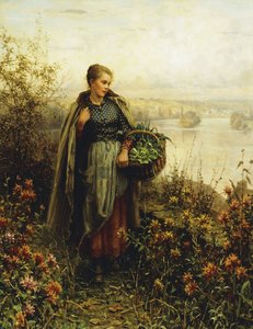 Frisson du matin - Daniel Ridgway Knight