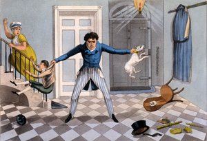 Insensibilité - Conseil à un homme sur la manière de ventiler sa colère sur les moins coupables (de la série 