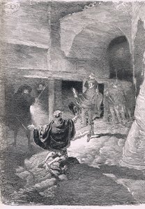Don Pablo et la garde, du Magazine of Art 1893, Cassell and Company - Daniel Urrabieta Vierge