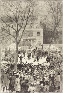 Manifestation populaire du 27 Février pour fêter le 80e anniversaire de Victor Hugo - Daniel Urrabieta Vierge