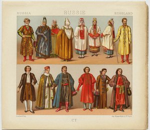 Costume russe, 1880 - Daniel Urrabieta Vierge
