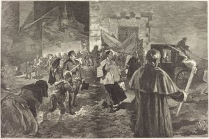 Espagne. Le Viatique - Daniel Vierge