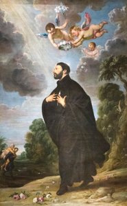 Saint François Xavier, retable - Daniel & Wildens Jan (1586 1653) Seghers