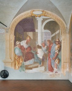 Le Christ amené devant Caïphe