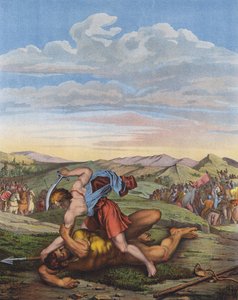 David vainquant Goliath