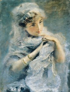 Fille anglaise, par Daniele Ranzoni