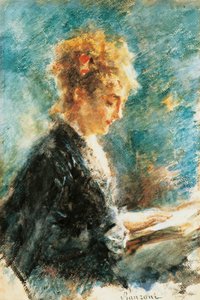 Le Lecteur, par Daniele Ranzoni