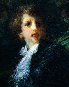 Les garçons Troubetzkoy avec un chien - Danielle Ranzoni