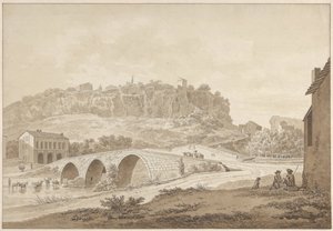 Vue de Civita Castellana - Daniël Dupré