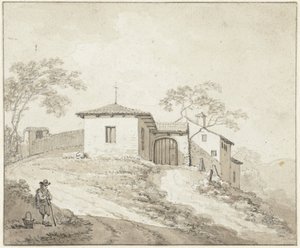 Petite église ou monastère près de Bologne