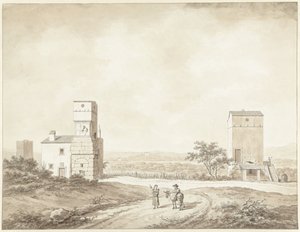 Ruines de la Villa Adriana près de Tivoli - Daniël Dupré