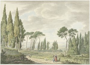 Vue des terrasses de la Villa d