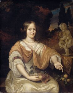 Sara Pottey (1651-1705), épouse de Johan van Bochoven - Daniël Haringh