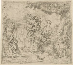 Eurydice tuée par un serpent - Daniël Herreyns (I)